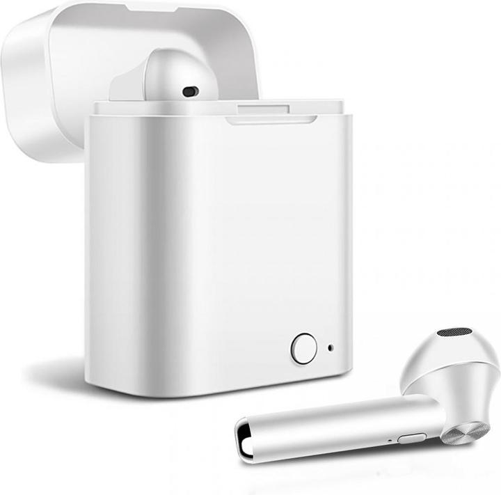 Actual product image Akashi Ecouteurs True Wireless Blancs (30 h, Wireless)