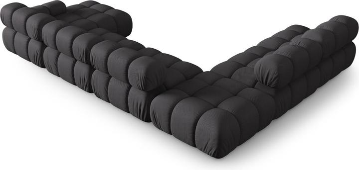 Actual product image Micadoni Modular Panoramic Left Corner Sofa, "Bellis", 7 Seats, 376x282x70Made in Europe (Sofa landscape)