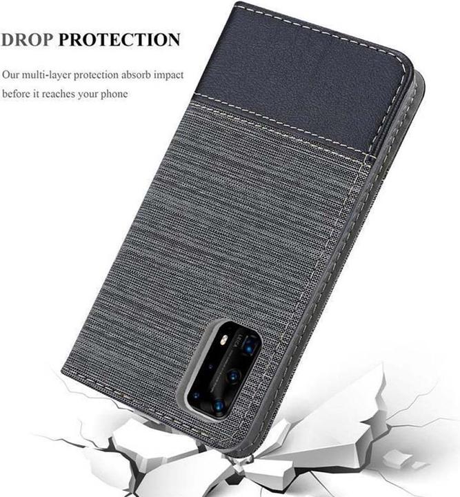Actual product image Cadorabo Book Jeans Optics Cover (Huawei P40 Pro)