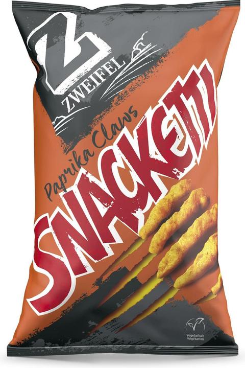 Actual product image Zweifel Chips Snacketti Paprika Claws 75 g (75 g)