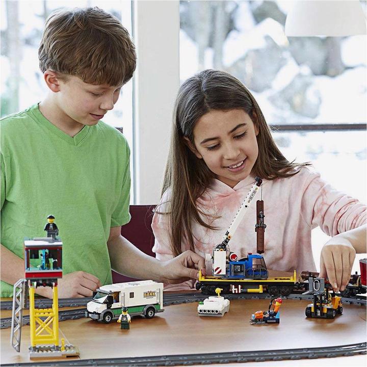 Actual product image LEGO Freight train (60198, LEGO Powered UP, LEGO City)