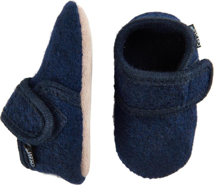 Actual product image CeLaVi Wool Slippers / Finches % Wool Dark Navy (19)