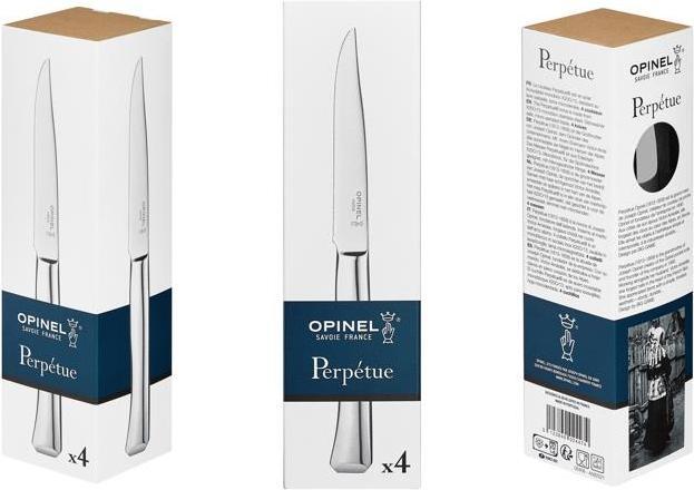 Image du produit Opinel Perpetue Box 4 couteaux, acier inoxydable, poli (4 pièce(s), Couteau)