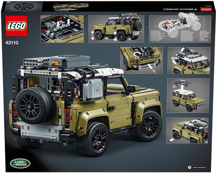Produktbild LEGO Land Rover Defender (42110, LEGO Technic, LEGO Seltene Sets)