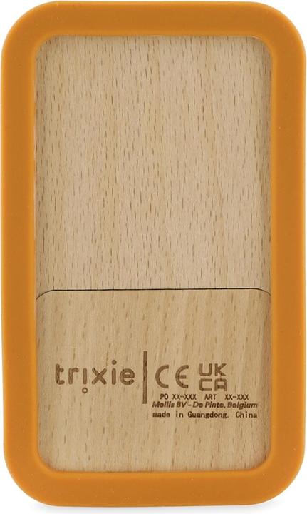 Image du produit Trixie Baby Téléphone bébé en bois & silicone Renard (MQ3) (Vidéo et audio)