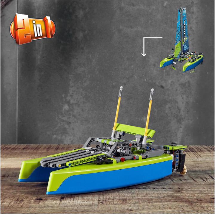 Produktbild LEGO Technic: Katamaran (42105, LEGO Technic, LEGO DC)