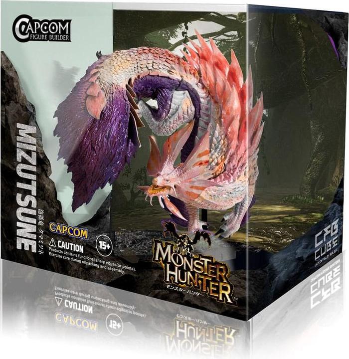 Produktbild Capcom Monster Hunter PVC Statue Builder Cube Mizutsune 10 cm