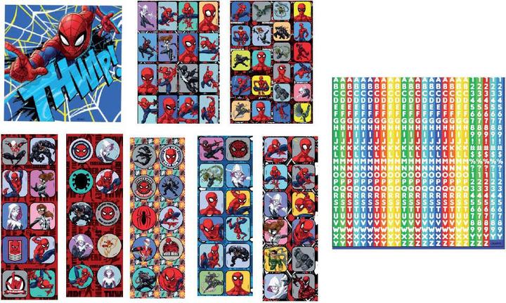 Immagine prodotto Set di adesivi di Spiderman, 1000 pezzi.