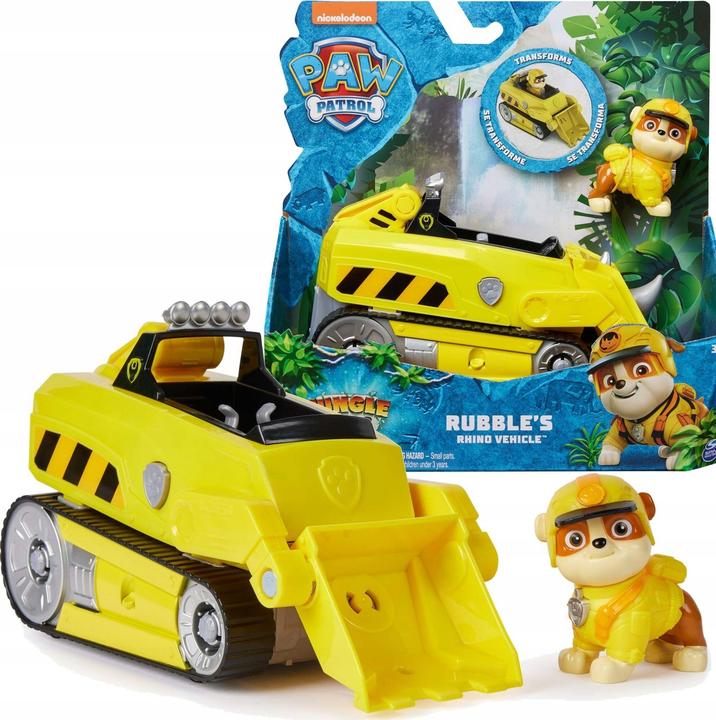 Produktbild Spin Master Paw Patrol Jungle Pups Deluxe Vehicle Rubble