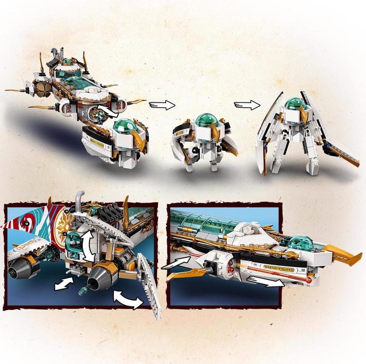 Immagine prodotto LEGO Ninjago 71756 Hydro Bounty (71756, LEGO Ninjago)