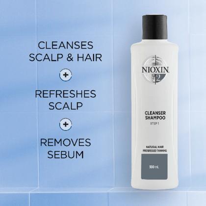 Produktbild Nioxin Cleanser Shampoo 2 (300 ml, Flüssiges Shampoo)
