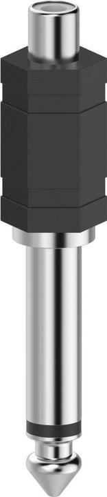 Immagine prodotto Hama Adattatore audio, accoppiamento cinch - spinotto jack 6,3 mm mono (Splitter audio)