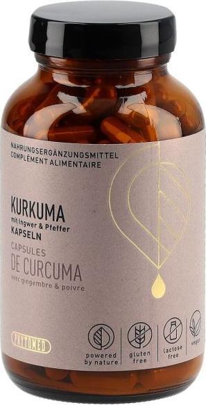 Actual product image Phytomed Kurkuma plus Kapsel vegetabil (160 Piece, Capsules, 109 g)