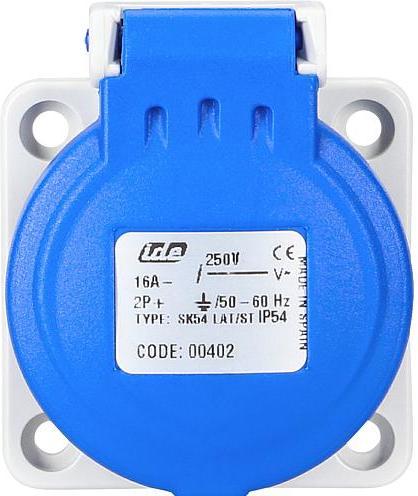 Produktbild IDE Schuko Steckdose IP54 00402