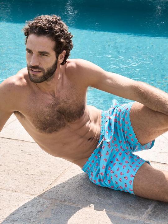 Actual product image Shiverpeaks JULIPET Badeshort Flamingos (L)