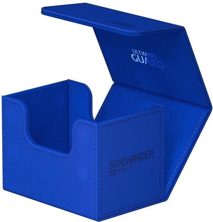 Image du produit Ultimate Guard Boîte à cartes XenoSkin Sidewinder Monocolor 80+ bleu