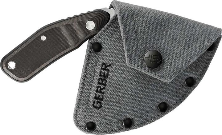 Image du produit Gerber Gear Couteau de chasse Gerber DOWNWIND ULU, acier 7Cr, inoxydable, manche en G10, étui en toile cirée (12.30 cm)