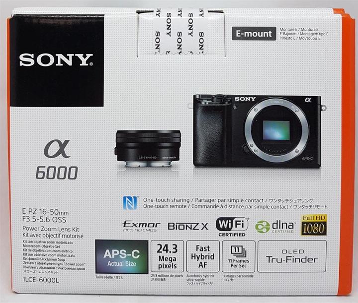 Produktbild Sony Alpha 6000 (16 - 50 mm, 24 Mpx, APS-C / DX)