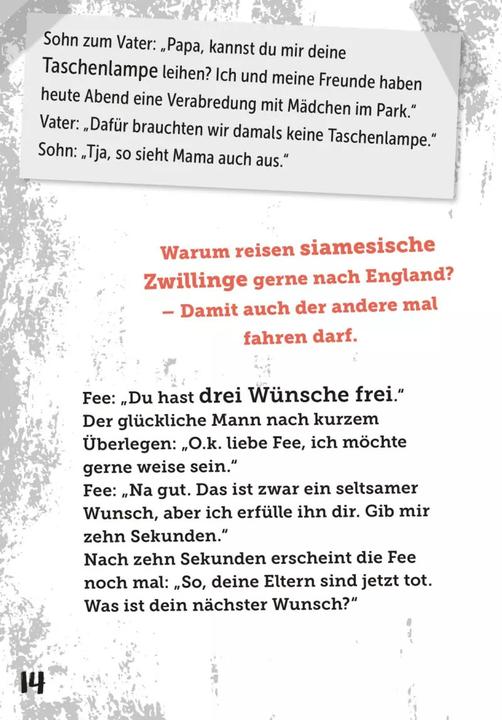 Immagine prodotto Schwarze Witze: Böse, gemeine und politisch unkorrekte Witze und Cartoons (Tedesco, Campione Mannfredt, 2020)