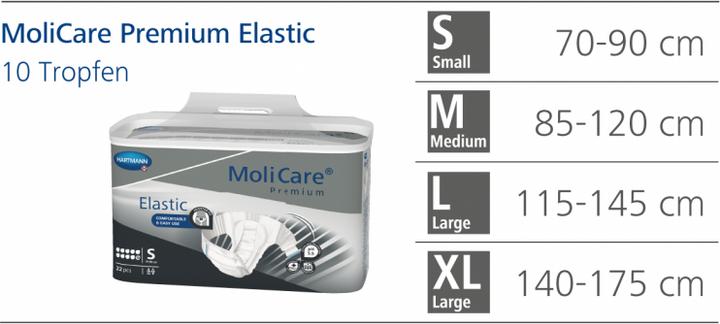 Produktbild MoliCare Elastic 10 Inkontinenz Slip (14 x, Large plus)