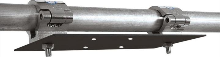 Actual product image Hagor Mounting component (ceiling plate, 2 pipe clamps) (Ceiling)