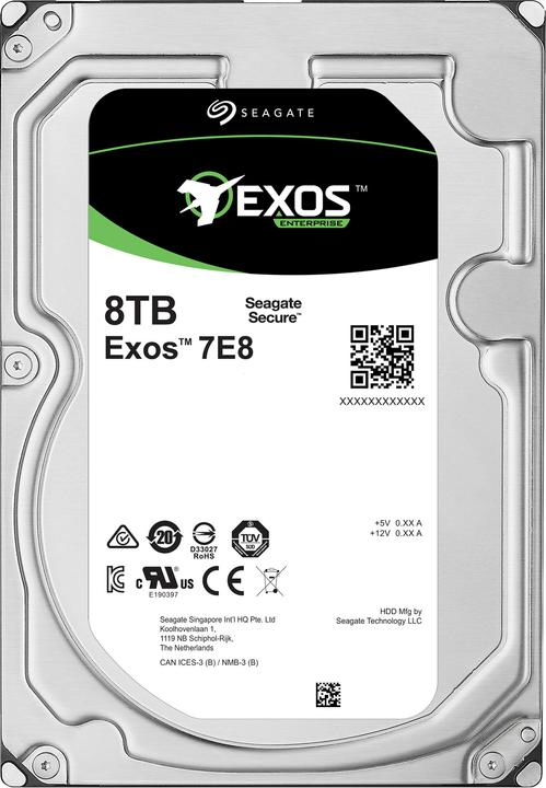 Produktbild Seagate Exos 7E8 (8 TB, 3.5", CMR)