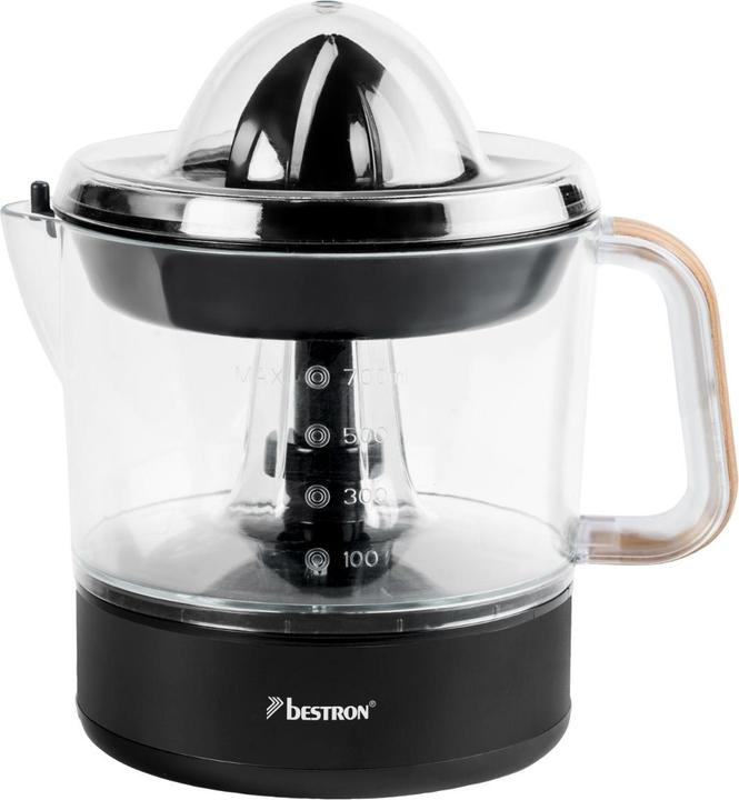 Bestron Citrus juicer, Black & Wood series