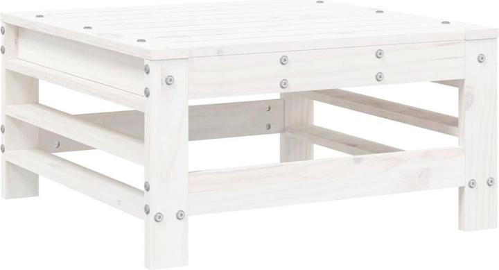 Actual product image VidaXL 5-tlg. Garten-Lounge-Set Weiss Massivholz Kiefer,Farbe