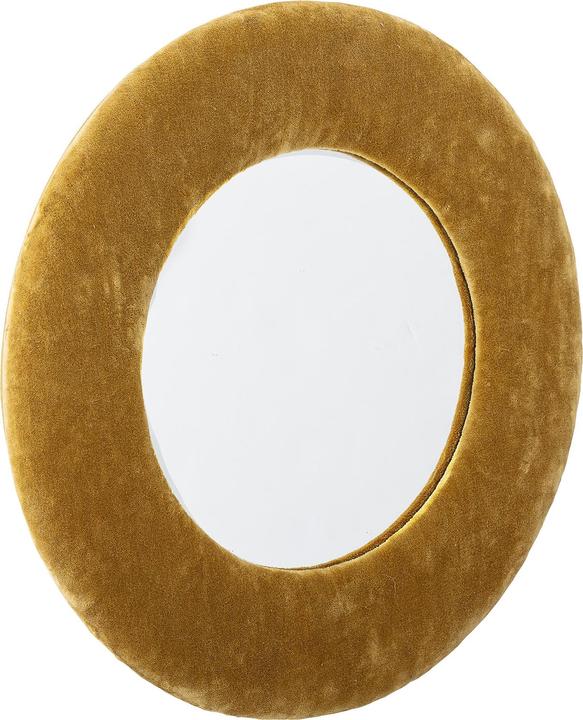 Image du produit Bloomingville Zoyla Mirror, Jaune, Coton (Ø 40 x 2,5 cm)
