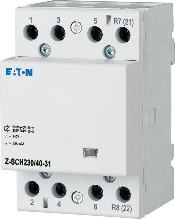 Actual product image Eaton Z-SCH230/40-31 Installation contactor 230VAC 3S+1Ö 40A 248854