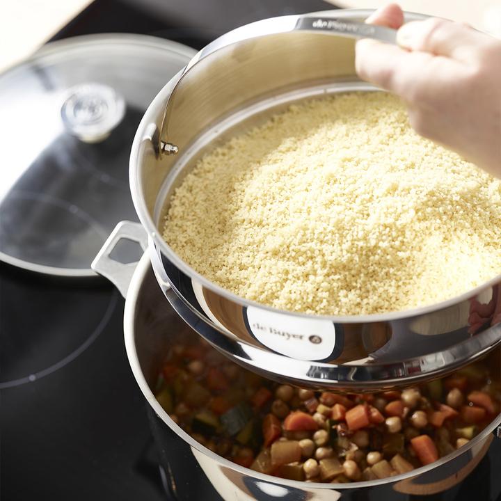 Image du produit de Buyer Insert vapeur en acier inoxydable pour casserole (2.40 cm, Métal)