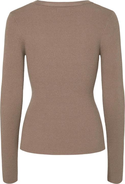 Actual product image Pieces Pcmira Ls U-Neck Knit Noos Bc (XS)