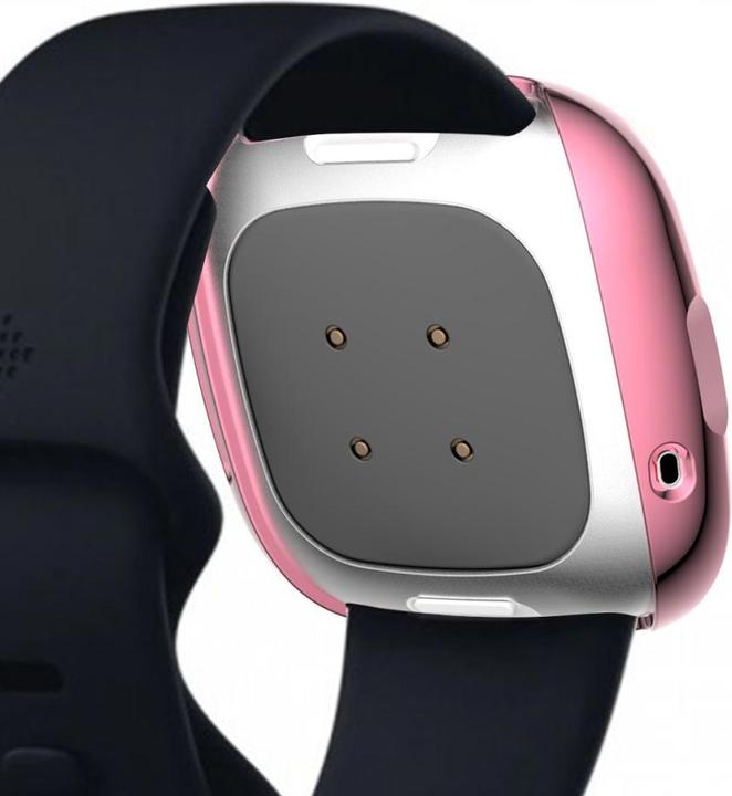 Produktbild Cover-Discount Fitbit Versa 3 / Sense - Gummi Schutz Case rosa