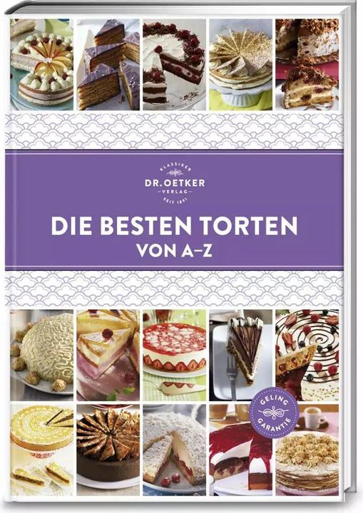 Immagine prodotto Dr. Oetker Die besten Torten von A-Z (Tedesco, 2018)
