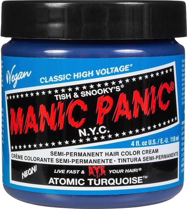 Skybound Atomic Turquoise Classic Creme Vegan Cruelty Free Semi Permanent Hair Dye 118ml (Atomic Turquoise)