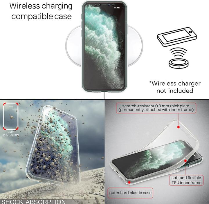 Image du produit Nalia Étui pour téléphone portable à 360 degrés (Apple iPhone 11 Pro)