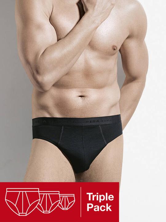 Immagine prodotto ISA Bodywear Slip pacco triplo (S, confezione da 3)