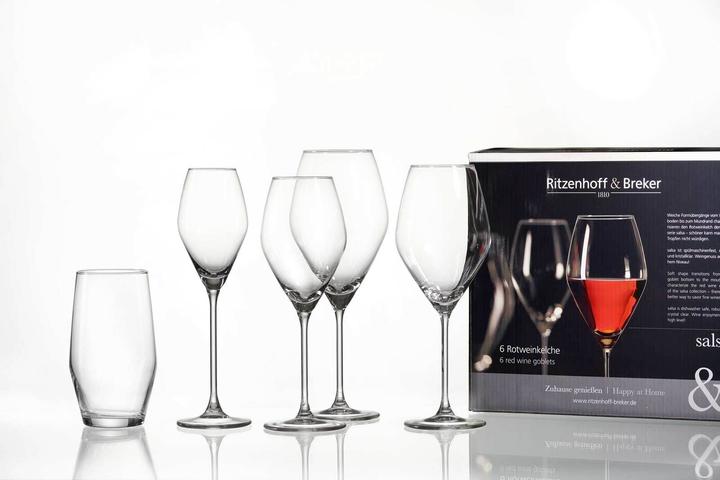 Actual product image Ritzenhoff & Breker Champagne glasses salsa (20 cl, 6 Glasses, Champagne glasses)
