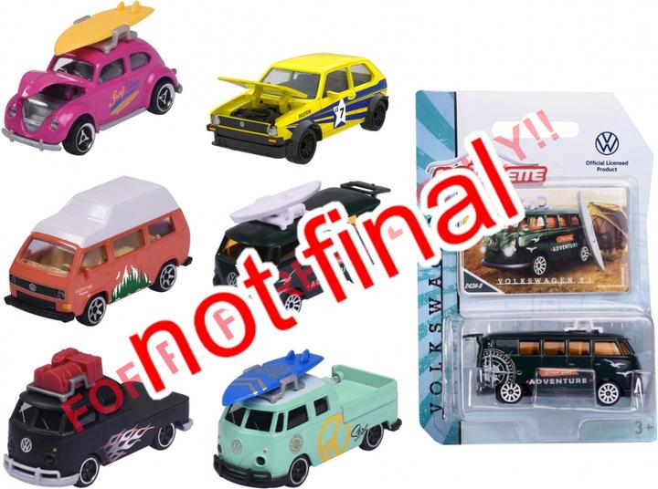 Produktbild Majorette VW The Originals Premium Cars, 6-sort.