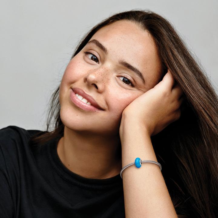 Produktbild Pandora Schillerndes Tiefblaues Ozean Charm (Silber 925)