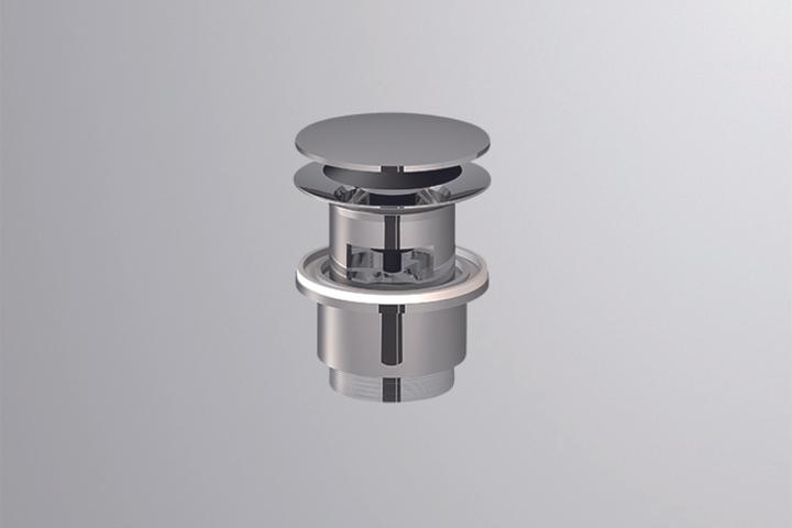 Immagine prodotto Alape Valvola a stelo VT.1, L: 63 mm, A: 74 mm, P: 63 mm, con funzione di contenimento, cromata, Ã