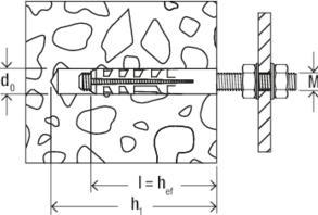 Actual product image Fischer letbetonskrue 8x65 - T/direkte montage u/forborring, undersaenket hoved, 50stk (50 pcs.)