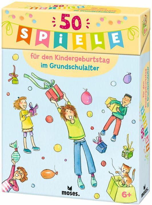 Actual product image 50 games for children's birthday parties for primary school children (German)