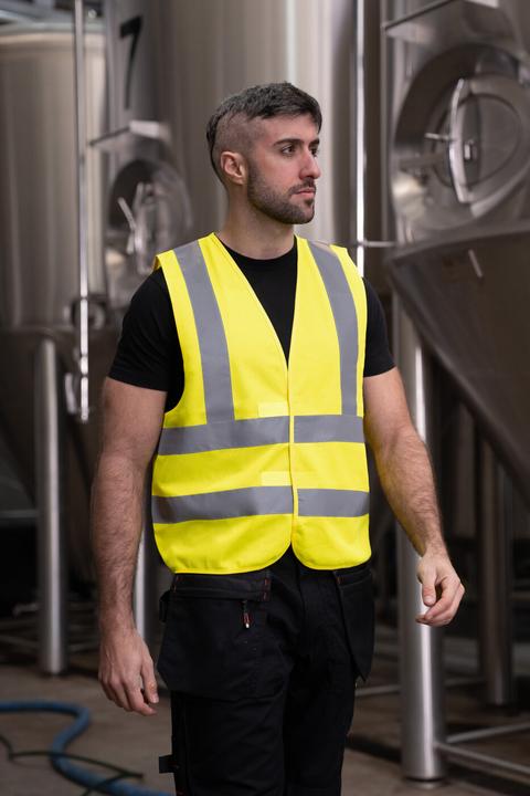 Image du produit Korntex Gilet de sécurité avec 4 bandes réfléchissantes (XXL)