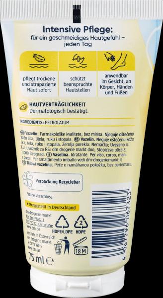 Produktbild dm Balea Vaseline (Körpergel, 75 ml)