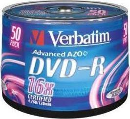 Produktbild Verbatim Dvd-R (50 x)