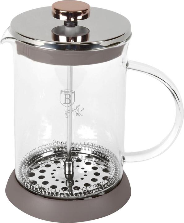 Image du produit BerlingerHaus Presse française design pour café et thé, 800ml, taupe (0.80 l)