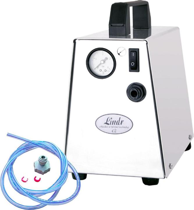 Actual product image Ich-zapfe Set - Druckluft Kompressor VK15, mini Luftkompressor ohne CO2