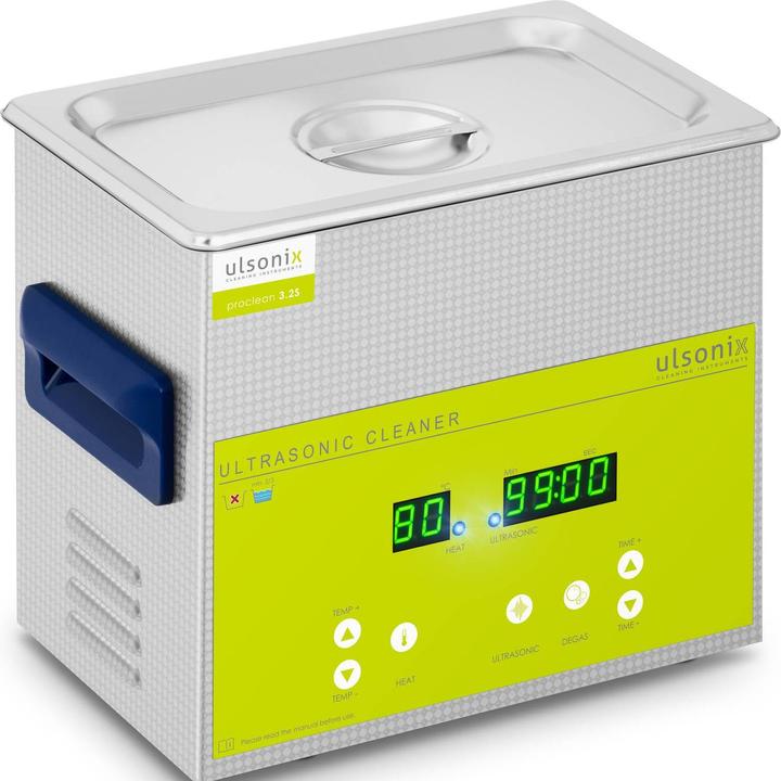 Produktbild Ulsonix Ultraschallgerät Degas Ultraschall Reiniger Ultraschallreiniger 3,2 l 120 W (40 kHz, 3200 ml)