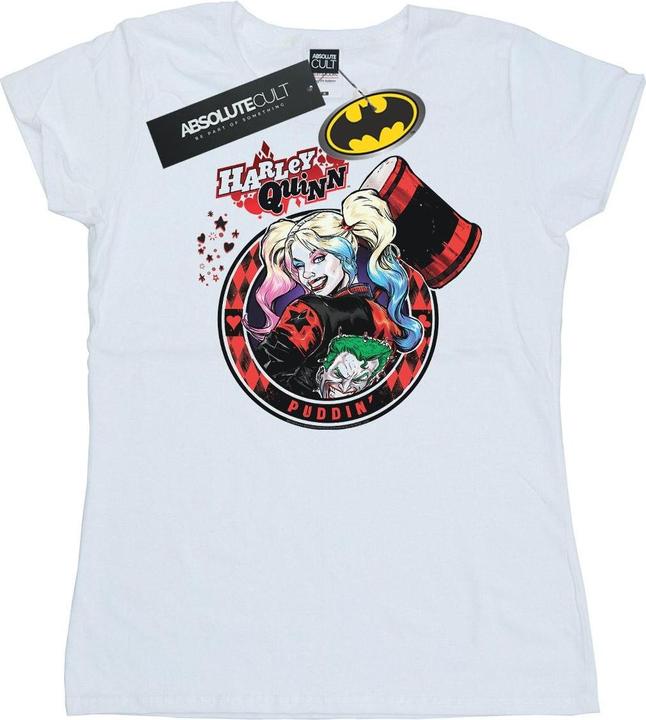 Immagine prodotto Harley Quinn Joker Patch Maglietta Donna (XL)